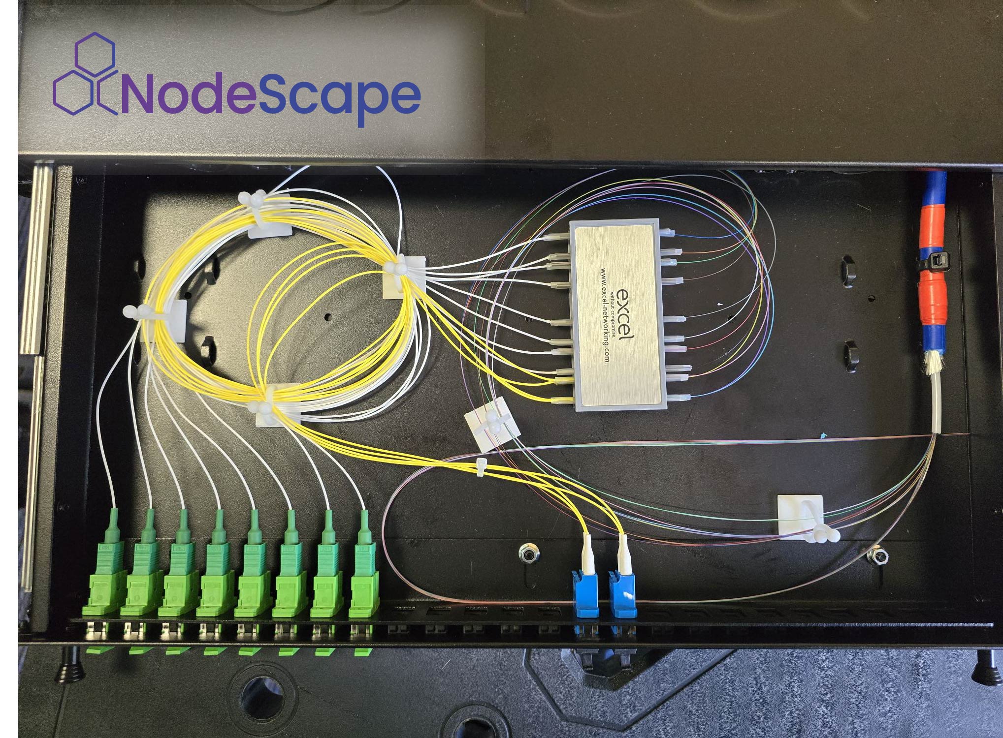 Fibre termination and connectivity installation in Snetterton